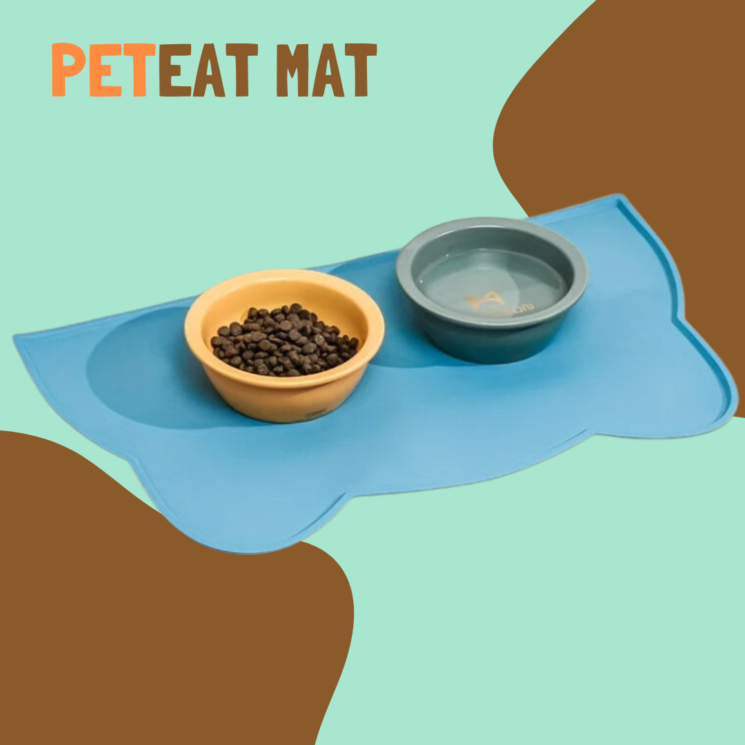 PetEat Mat – Tapetinho Impermeável para Tigelas!