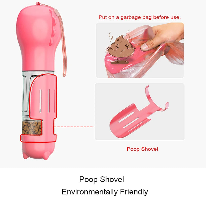 Garrafa PetTrip – Hidratação e Alimentação em Qualquer Lugar!