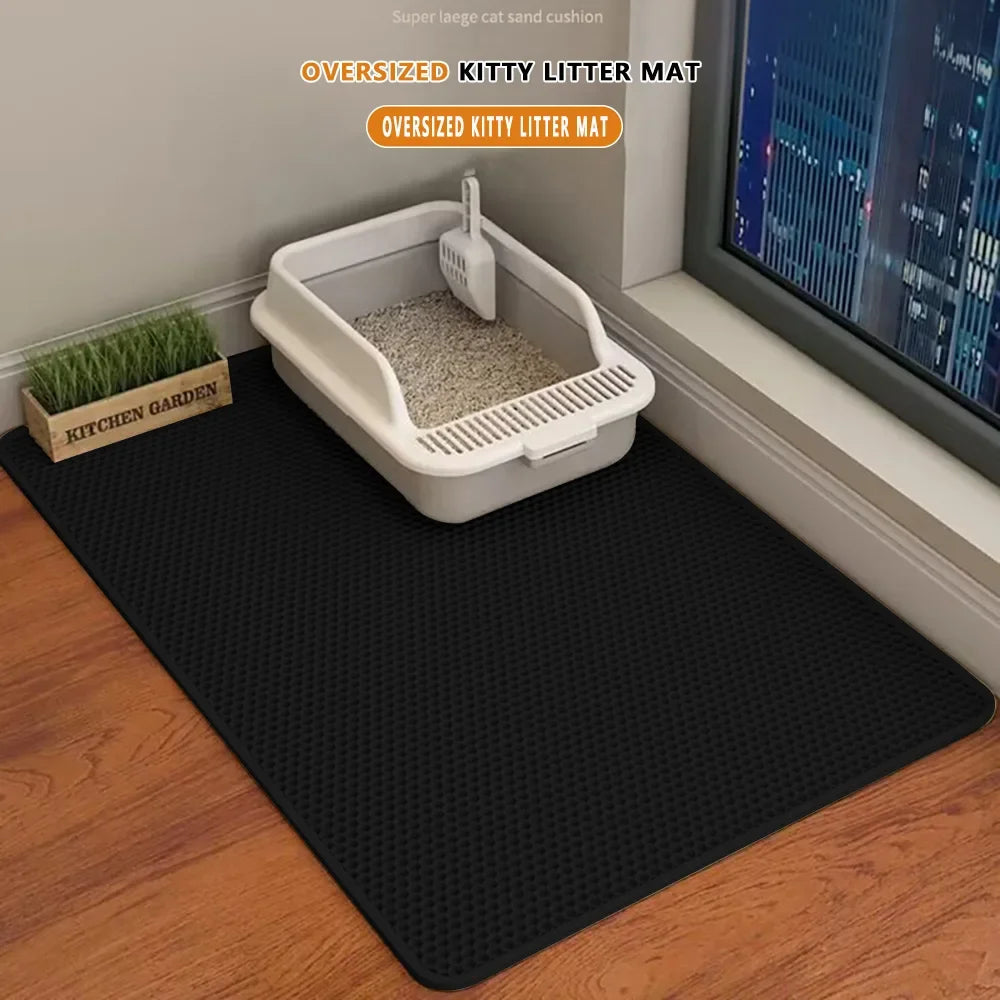PetClean Mat – Tapete Duplo para Caixa de Areia!