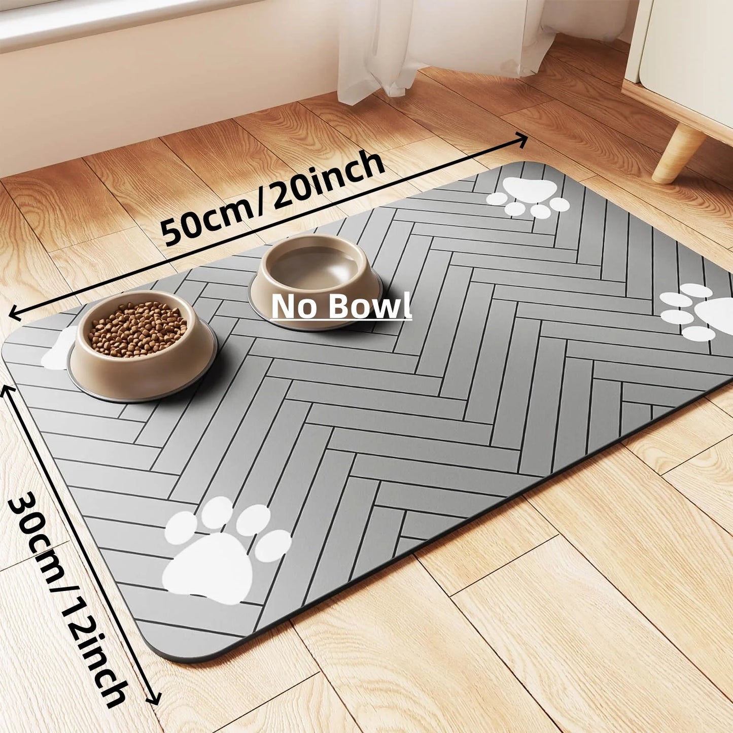 PetDry Mat – Tapetinho Absorvente para Comedouro!