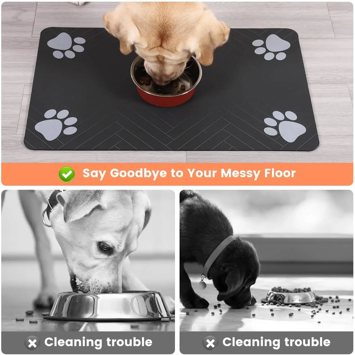 PetDry Mat – Tapetinho Absorvente para Comedouro!