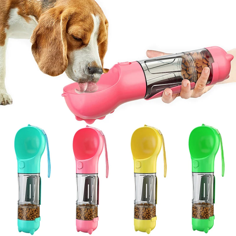 Garrafa PetTrip – Hidratação e Alimentação em Qualquer Lugar!