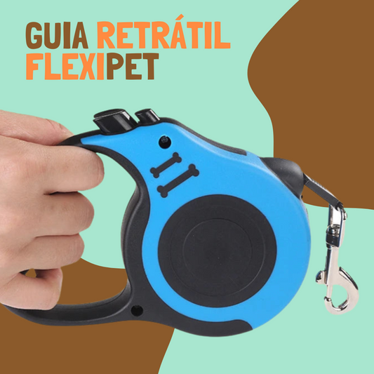 Guia Retrátil FlexiPet – Liberdade com Segurança!