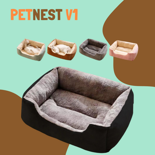 PetNest V1 – Cama Aconchegante para Cães e Gatos!