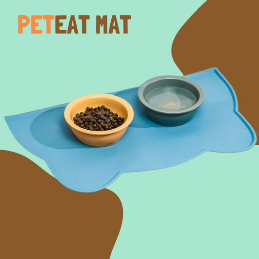 PetEat Mat – Tapetinho Impermeável para Tigelas!
