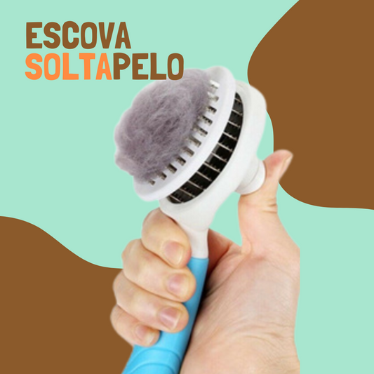 Escova SoltaPelo – Praticidade na Hora de Cuidar do Seu Pet!