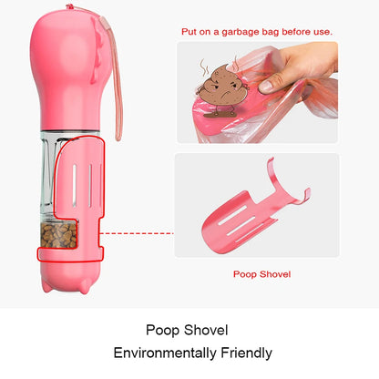 Garrafa PetTrip – Hidratação e Alimentação em Qualquer Lugar!