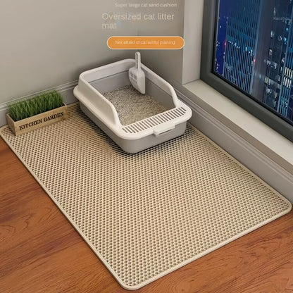 PetClean Mat – Tapete Duplo para Caixa de Areia!