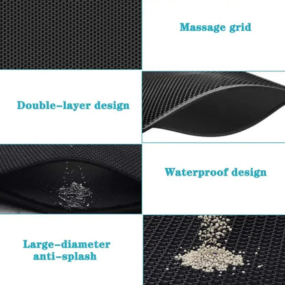 PetClean Mat – Tapete Duplo para Caixa de Areia!