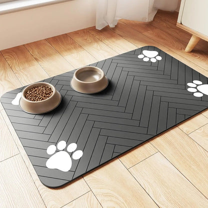 PetDry Mat – Tapetinho Absorvente para Comedouro!