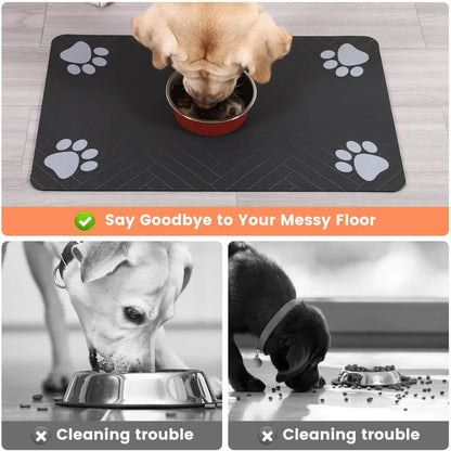PetDry Mat – Tapetinho Absorvente para Comedouro!